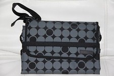 Koala Baby Black/ Gray Baby on the go Diaper Changing Pad