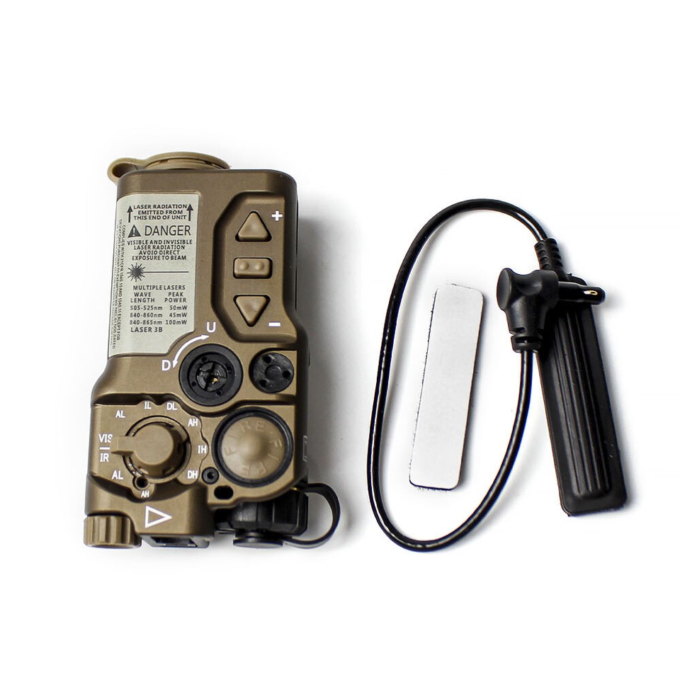 Lampe Tactique Laser SOTAC RAID-X - Laser Vert/rouge/IR, Montage Picatinny, Alliage Aluminium