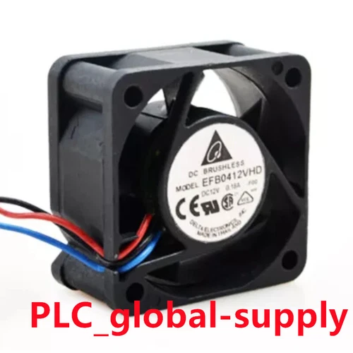 EFB0412VHD 1PCS NEW Delta Cooling Fan 40x40x20mm 4020 12V 0.18A DC 3pin 