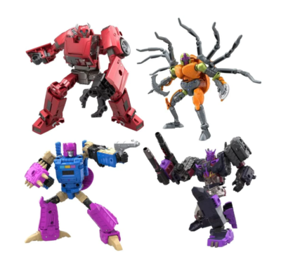 IN HAND HASBRO TRANSFORMERS LEGACY UNITED VERSUS MULTIPACK 4-PACK