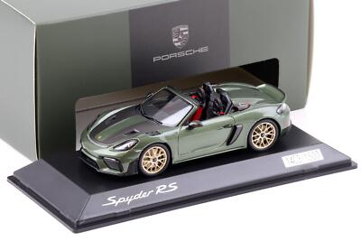 スパーク ポルシェ 718 Spyder スパイダー RS 1/43ミニカー 1:43 Spark Porsche 718 Spyder RS (982) oak green/ gold