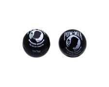 BICYCLE ROUND POW-MIA VALVE STYLE CAPS FOR SCHRADER VALVE