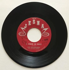 Los Dreamliners “5 Anos 20 Dias” Tejano Tex Mex Record