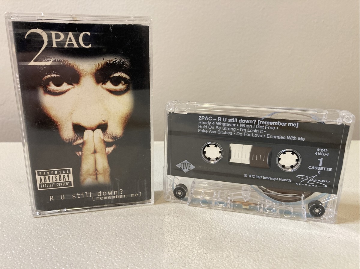 2PAC Tupac Skakur R U Still Down Audio Cassette Tape “Two 2PAC Tupac Skakur R U Still Down Audio Cassette Tape “Two