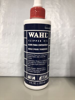 4 Oz Clipper Oil 2 Pack Wahl Clipper Oil | 4 Oz Bottles Each | Lubricant For Hair Clippers & Trimmers Hair Clipper Blade Oil 4 Oz Clipper Oil 2 Pack Wahl Clipper Oil | 4 Oz Bottles Each | Lubricant For Hair Clippers & Trimmers Hair Clipper Blade Oil