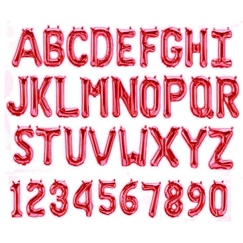 Alphabet A-Z Letter Number Foil Balloons Star Heart Balloon Name Party Wedding - Picture 9 of 12