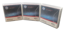 NEW, SEALED LOT OF 3 - HP LTO2 Ultrium Data Cartridges Red 400GB C7972A