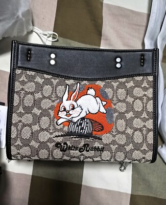 White Rabbit Coach Rabbit Purse Coach X White Rabbit Rogue 25 Bag
