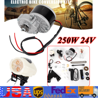 BAFANG電動自転車変換キット 24V 250W 27インチ フロントモーター 24V 250W Electric Bicycle Mid-Drive Motor Conversion Kit Refit E