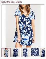 Show Me Your Mumu Tie Dye Mini Dress, Small