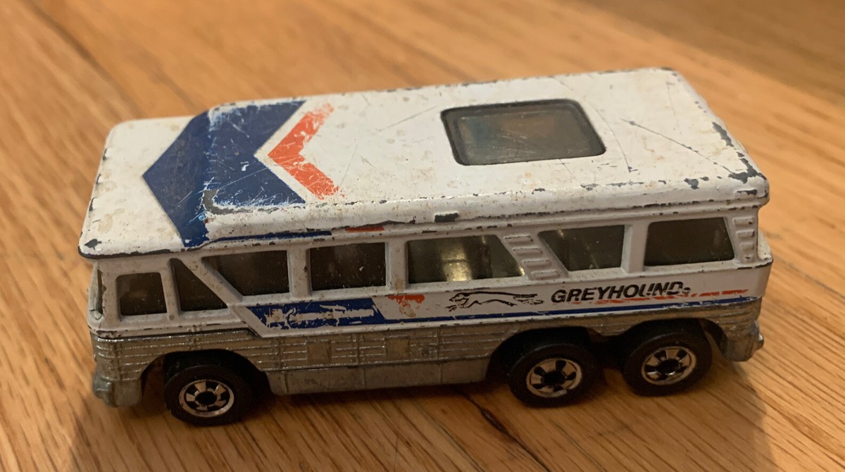 Vintage Hot Wheels Americruiser Greyhound Bus 1979 Die cast
