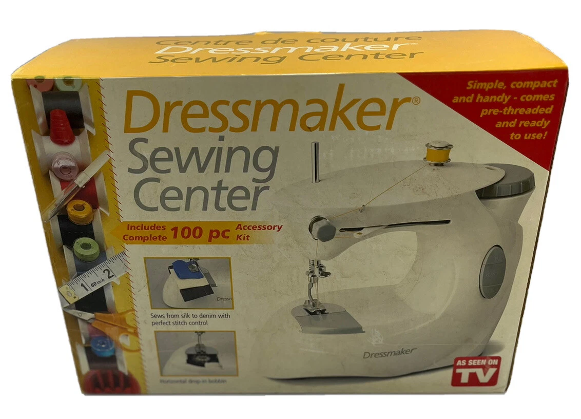 EuroPro Dressmaker Sewing Center 998B Mechanical Sewing Machine. New