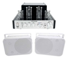 Rockville BluTube Tube Amplifier/Home Theater Bluetooth Receiver 6.5" Speakers