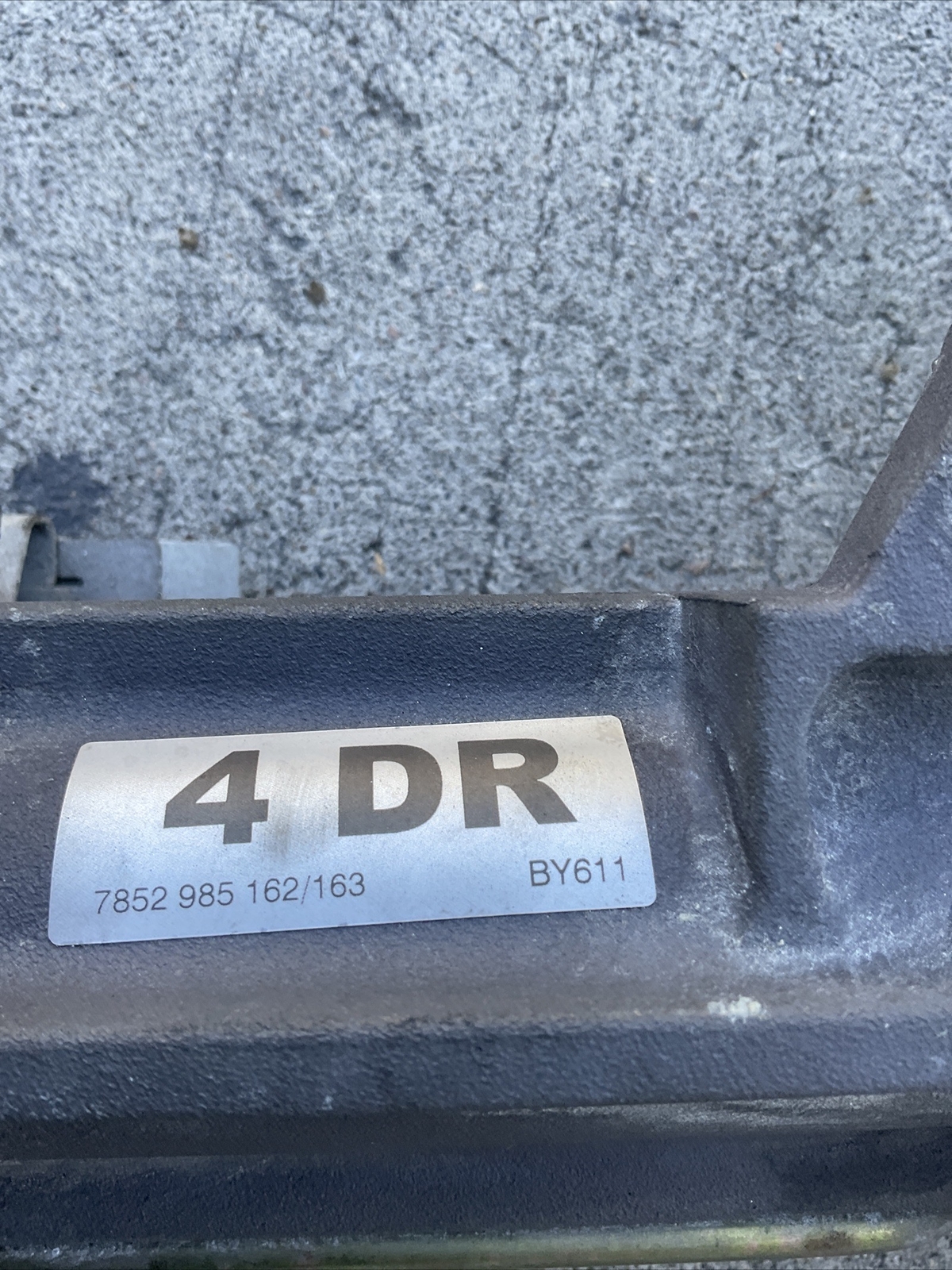 Steering Gear Rack Pinion 3w1422062l Oem Bentley  Flying Spur 06 62k Miles