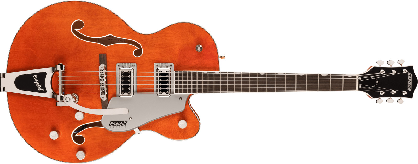Gretsch G5420T - электрогитара с полым корпусом и одним срезом, w / Bigsby, Оранжевая окраска