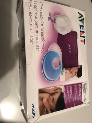 NEW OPEN BOX Philips AVENT SCF257/01 Breast Care Essentials Set.