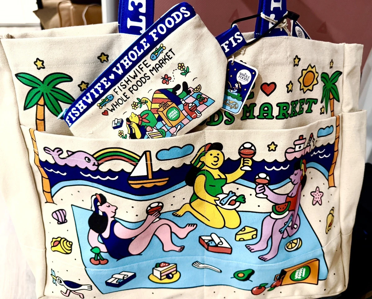 Whole Foods Reusable Shopping Bags for sale | eBay