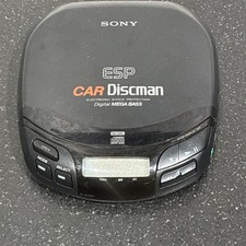 Sony D-840k Car Discman Portable CD Player ESP Digital Mega Bass