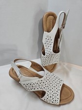 Easy Spirit Calix Women's Comfort Sandal White Size 9N White