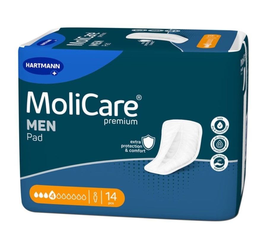 Molicare Premium MEN Pad 4 Tropfen 12x14 St Einlagen - Image 2