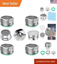 4PCS Faucet Aerator Filters - Durable 24mm Brass Replacement for Kitchen Bath