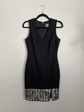 Vince Camuto Women's Sleeveless Party Dress, Size 4, Black