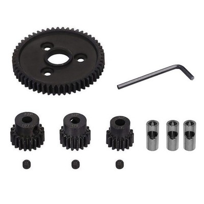 32P 1/10 Metal Gear 54T 15T 17T 19T Motor Gear For Traxxas Slash 4x4 VXL Rustler