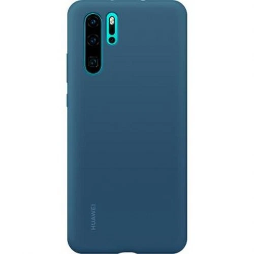 Huawei Coque pour Huawei P30 Pro Rigide Finition Soft Touch Bleu - Photo 1/1