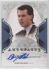 2011-12 Upper Deck Artifacts Autofacts Barry Melrose #A-ME Auto 0t6p