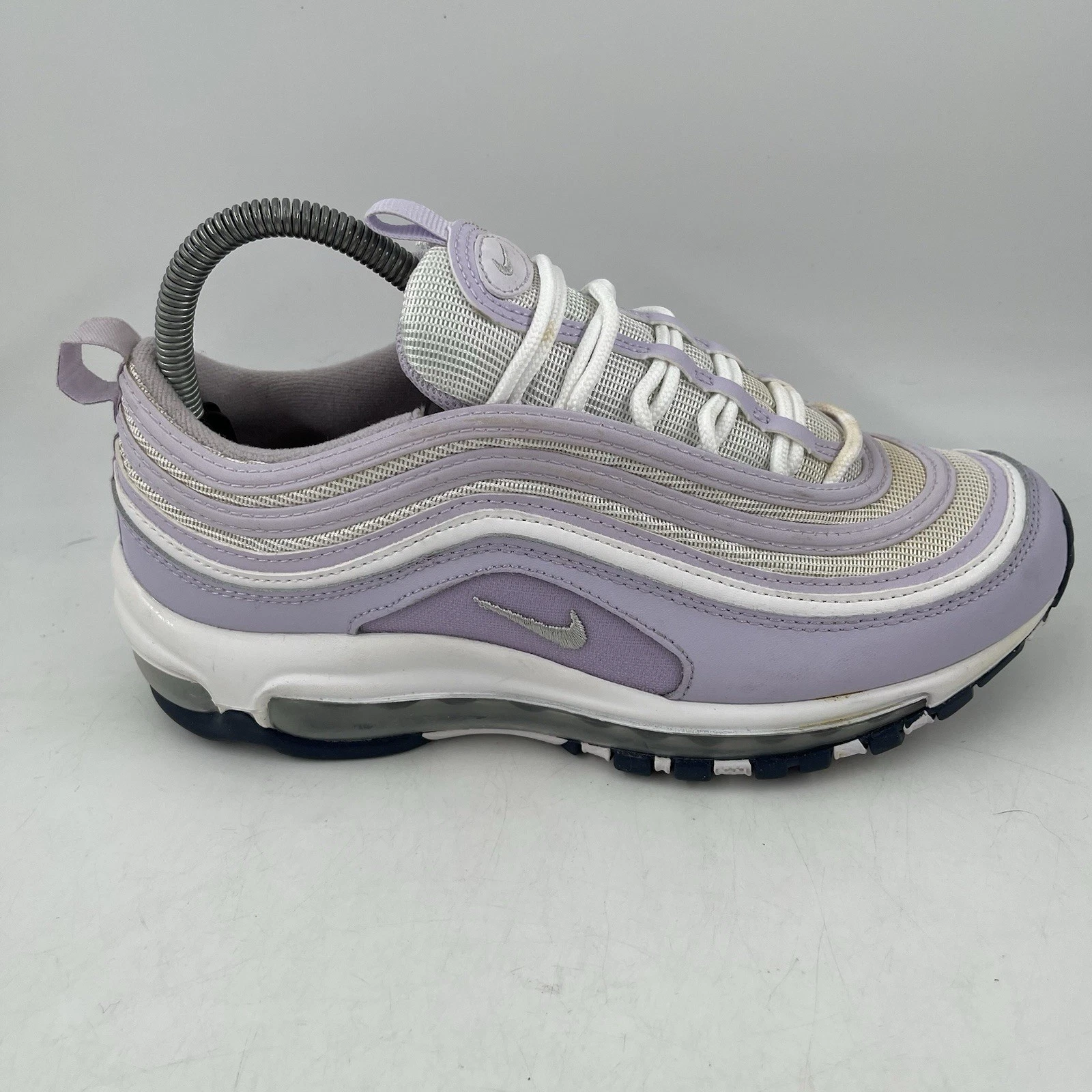 Scarpe da ginnastica Nike Air Max '97 bambino taglia 6 5 Y bianco viola frost 912522 114