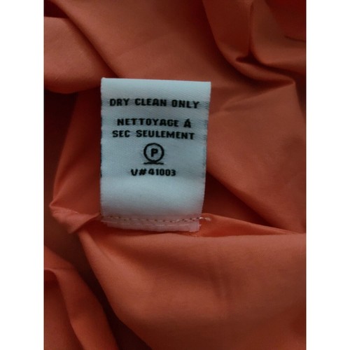 Diane Von Furstenberg Della Wrap Ruched Peach Dress ASO Eva Longoria Sz 10 DVF - Picture 10 of 14