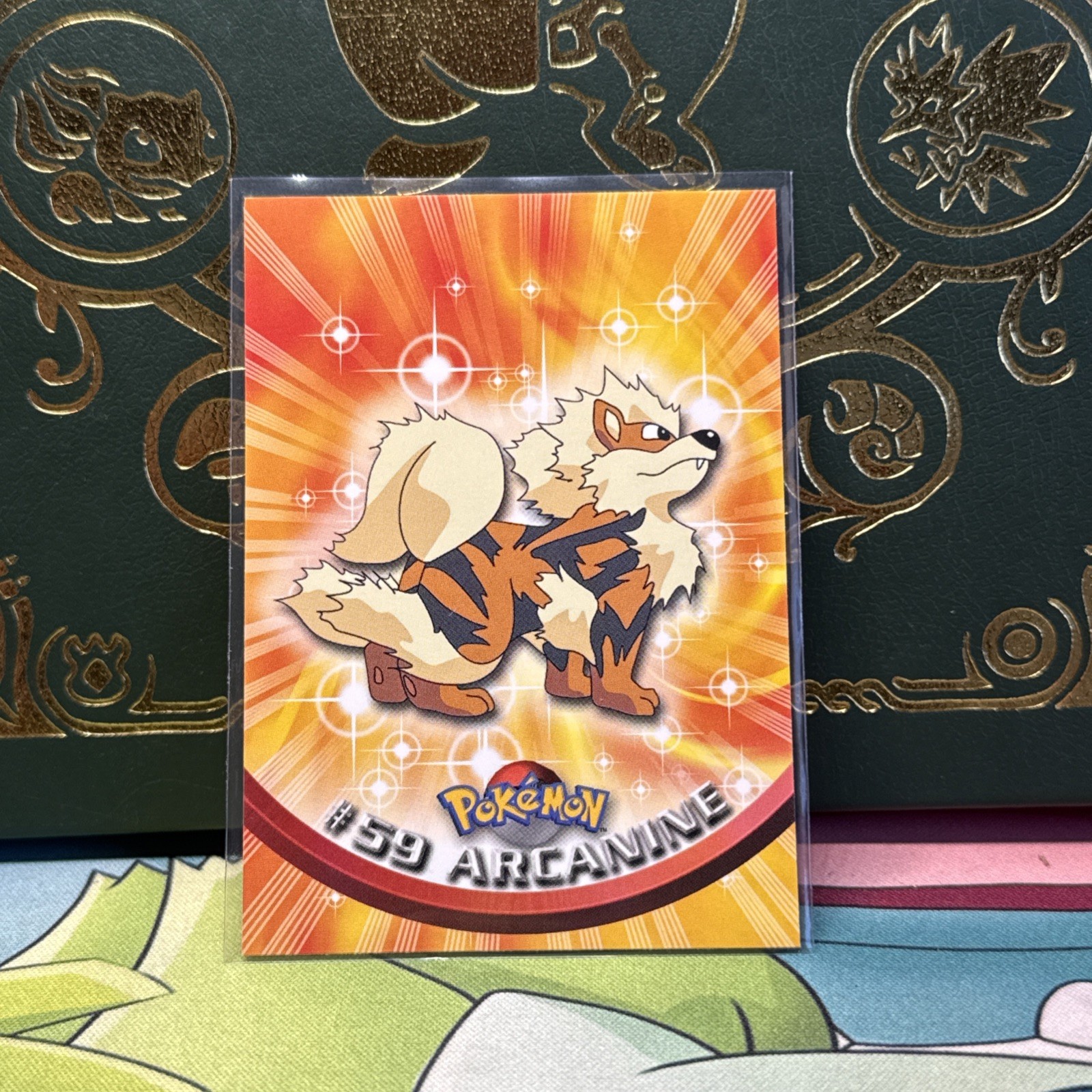 Arcanine #59 NM Topps Black Label Non Foil Pokemon Card