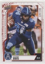 2020 Upper Deck CFL Red 136/165 Llevi Noel #172 r6v