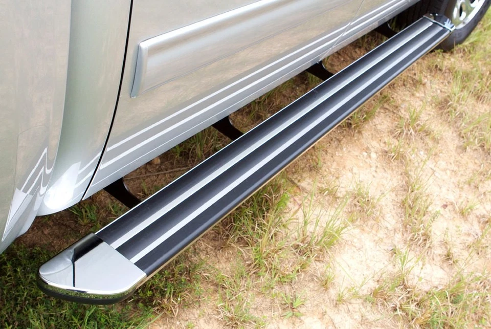 For Jeep Grand Cherokee 11-21 5.5" Crossroads Cab Length Chrome Running Boards Foto 4 de 4