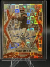 2025 Panini Phoenix - Rookies Shedeur Sanders #154 Silver Pandora Auto (RC)