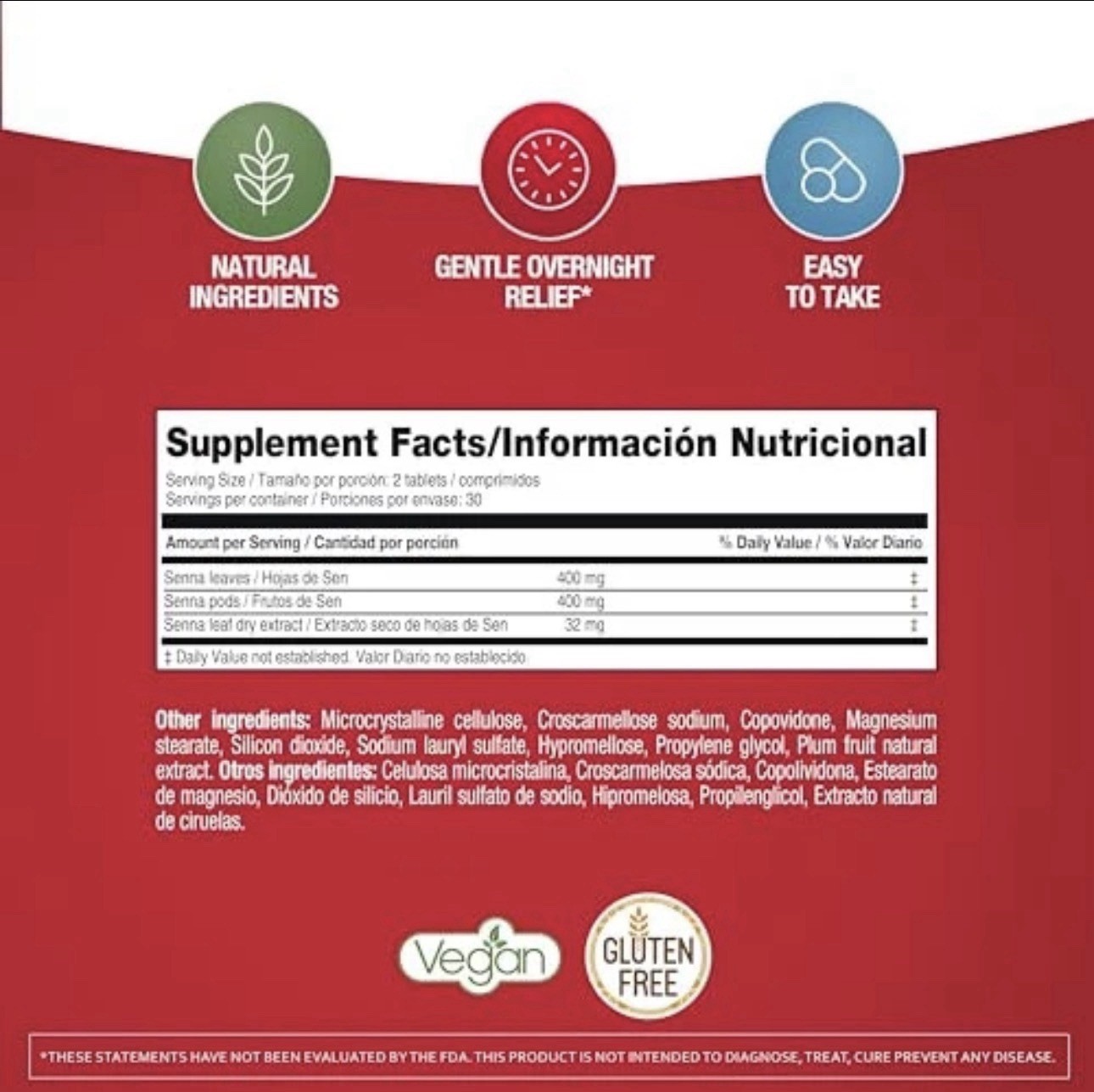 tPrunelax Ciruelax Regular Strength Laxative Mini Tablets - Overnight 02/2026