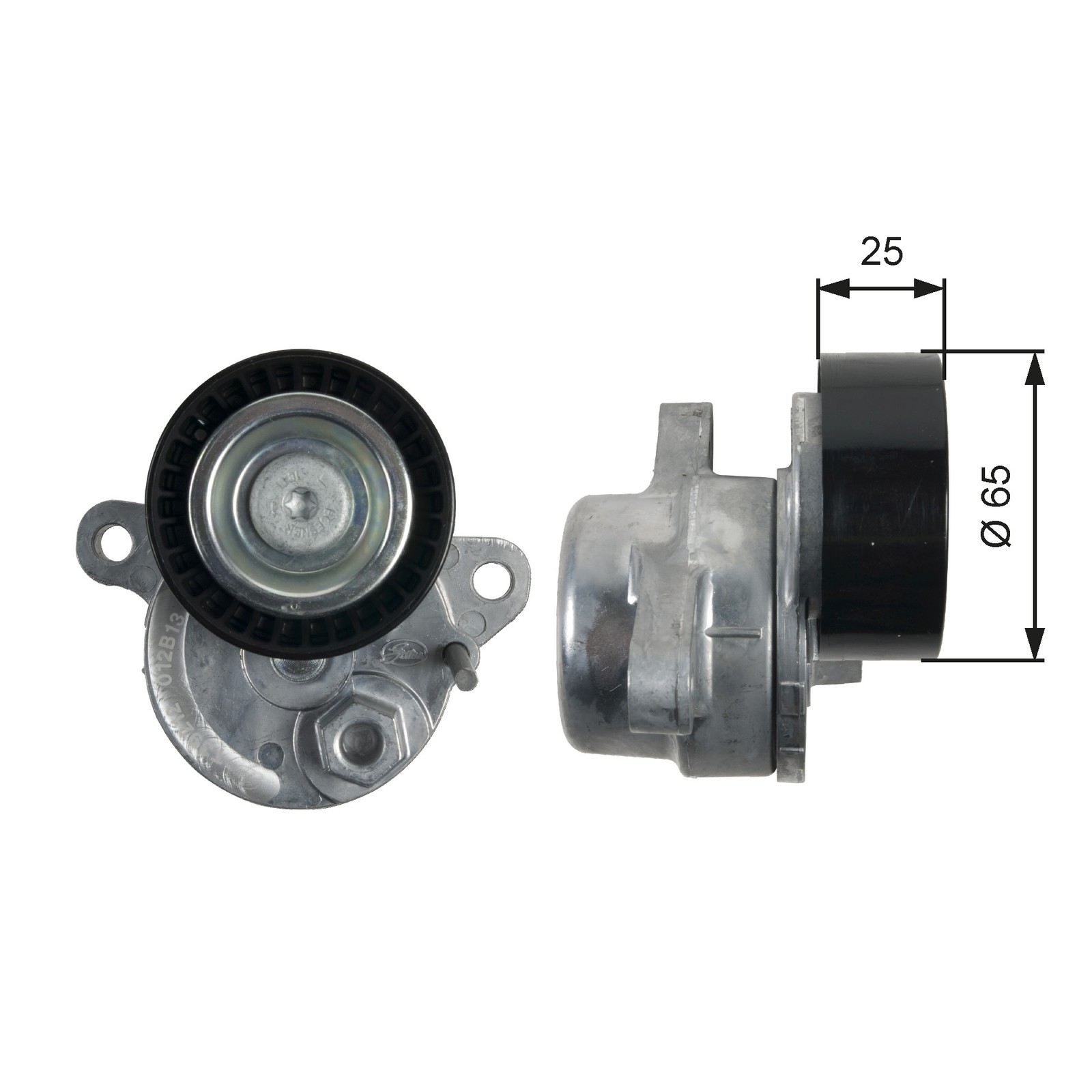GATES-OE T39212 Belt Tensioner, V-ribbed belt for MERCEDES-BENZ