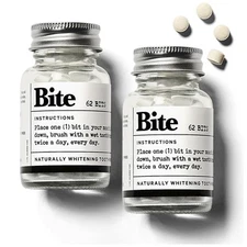Bite Whitening Toothpaste Tablets – Nano Hydroxyapatite & Xylitol (Min