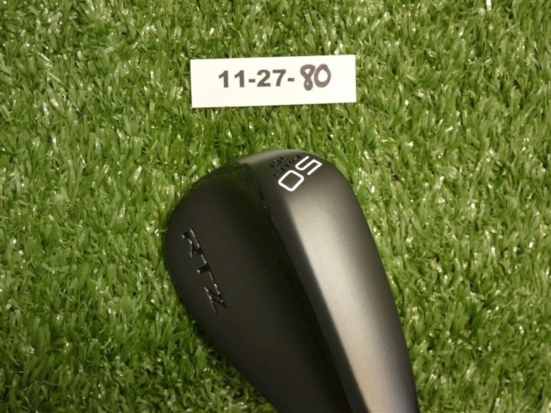 Cleveland RTZ ZipCore Black Satin 50* 10* Gap Wedge Mid DG Spinner Steel New - Image 2 of 4