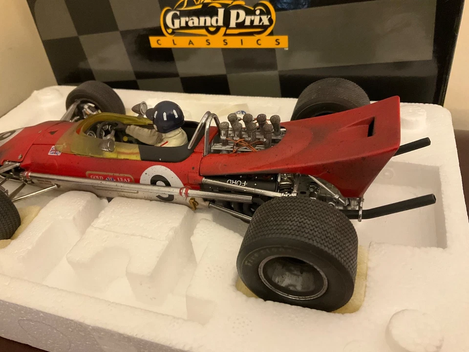 Exoto | 1:18 | WEATHERED | 1968 Lotus-Ford 49B | Graham Hill | F1 World Champion - Image 3 of 4