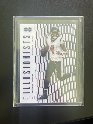 2018 Panini Illusions - Illusionists Deshaun Watson #ILL-DW Blue /149