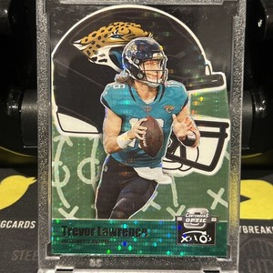 TREVOR LAWRENCE 2022 CONTENDERS OPTIC X'S AND O'S GREEN PULSAR 16/30 Jersey #