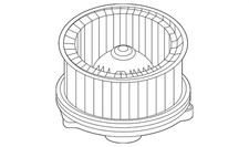 Genuine Mazda HVAC Blower Motor Assembly DGJ3...