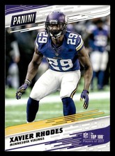 Xavier Rhodes 2017 Panini #66 Vikings Football *120D