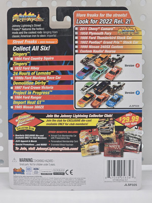 Johnny's - a JOHNNY LIGHTNING - 2023 R1/B6 Street Freaks - 1985 Nissan