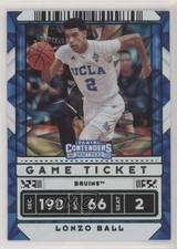 2020 Panini Contenders Draft Picks Game Ticket Green Explosion Lonzo Ball 09wc