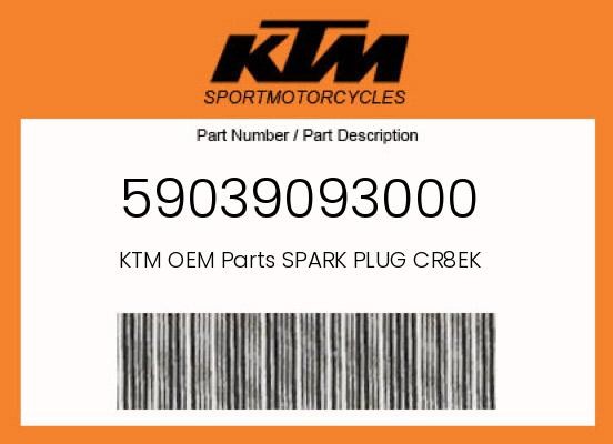 KTM Genuine Spark Plug Cr8Ek - 59039093000
