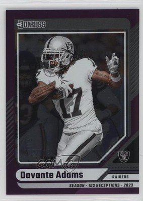 2024 Panini Donruss Season Stat Line 23/103 Davante Adams #295 0i8b