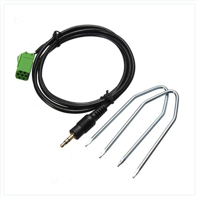 AUX Kabel Adapter kompatibel Renault Clio Megane Laguna MP3 iPod iPhone