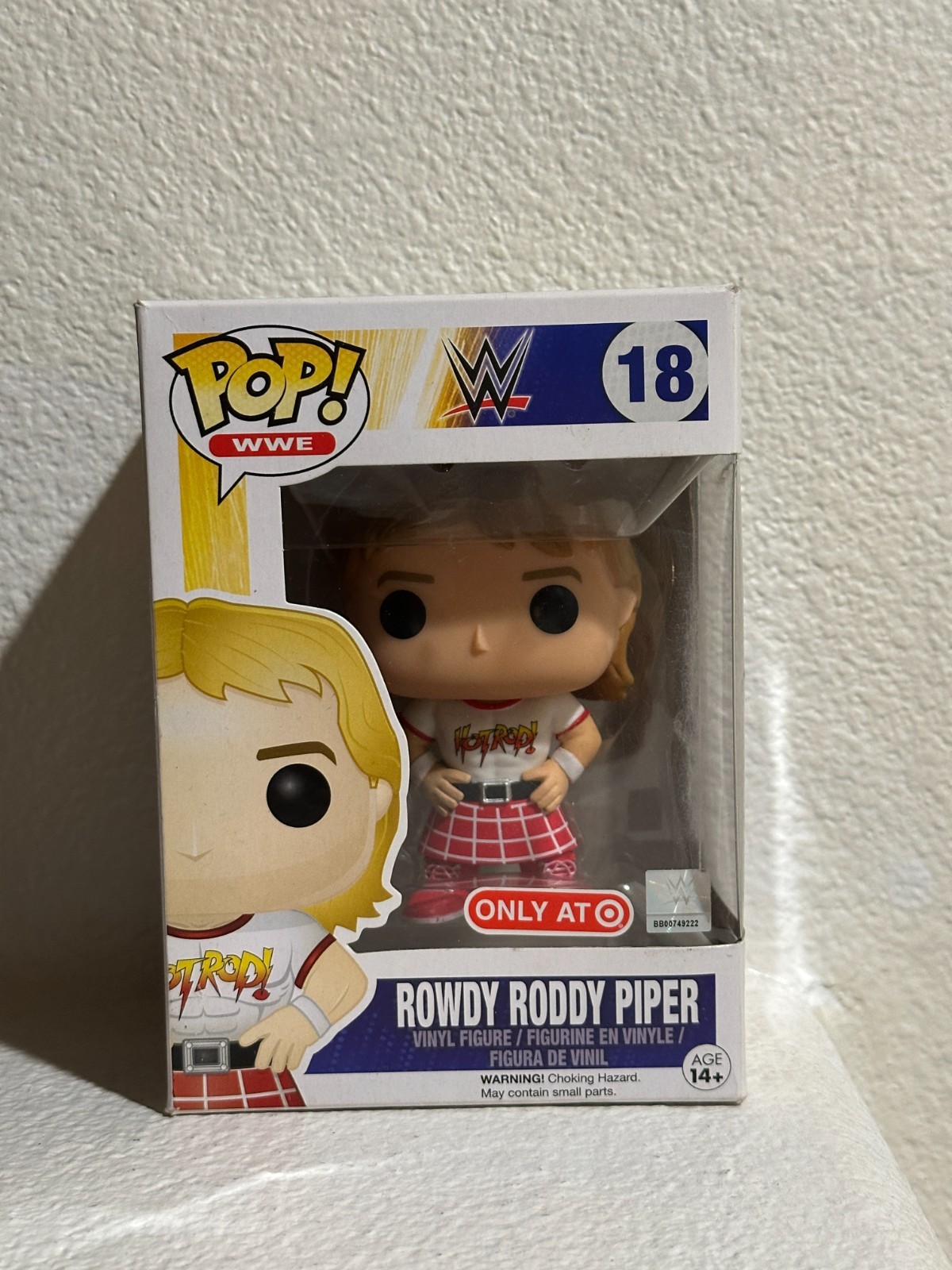 Funko Pop! Vinyl: Wwe - Roddy &Quot;Rowdy&Quot; Piper - Target (Exclusive) #18